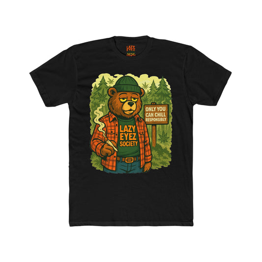Lazy Eyez Society Bear Tee